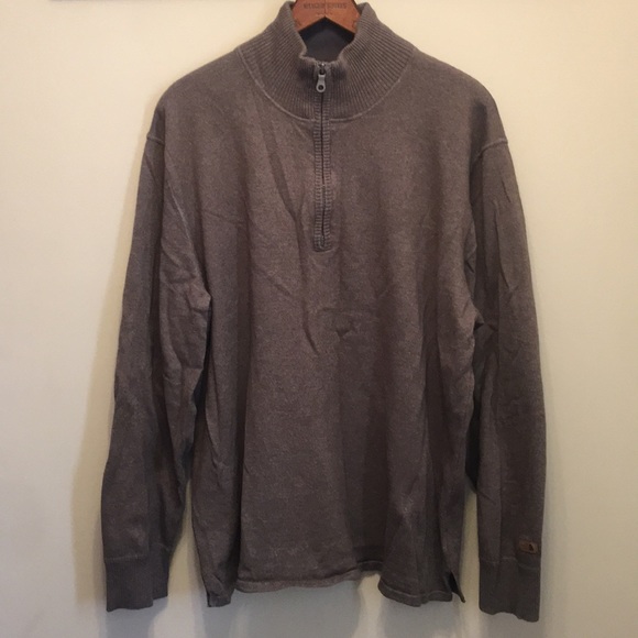 The North Face Other - The North Face Men’s 1/4 Zip Brown Sweater